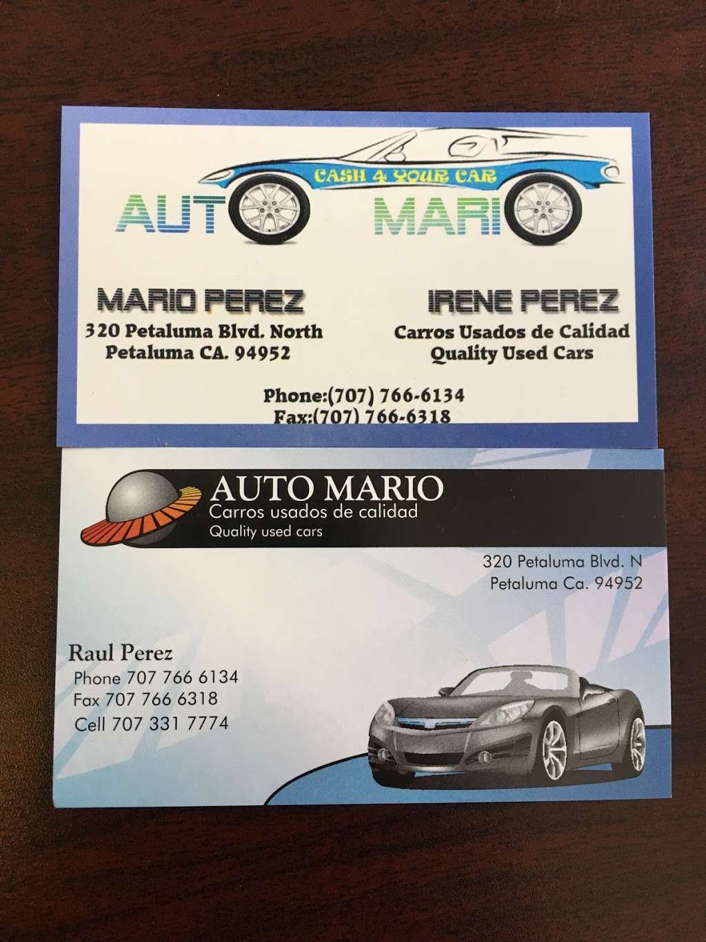 Auto Mario | 320 Petaluma Blvd N, Petaluma, CA 94952, USA | Phone: (707) 766-6134