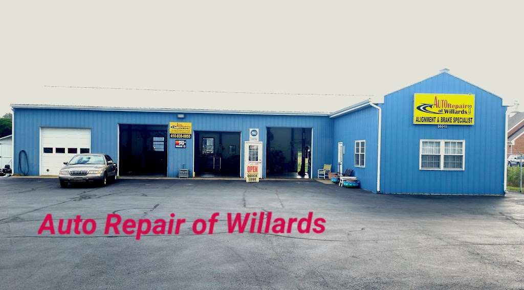 Auto Repair of Willards | 36349 Old Ocean City Rd, Willards, MD 21874, USA | Phone: (410) 835-8855