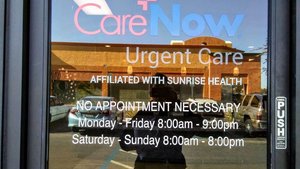 CareNow Urgent Care - Charleston & Decatur | 4575 W Charleston Blvd, Las Vegas, NV 89102, USA | Phone: (702) 877-8777