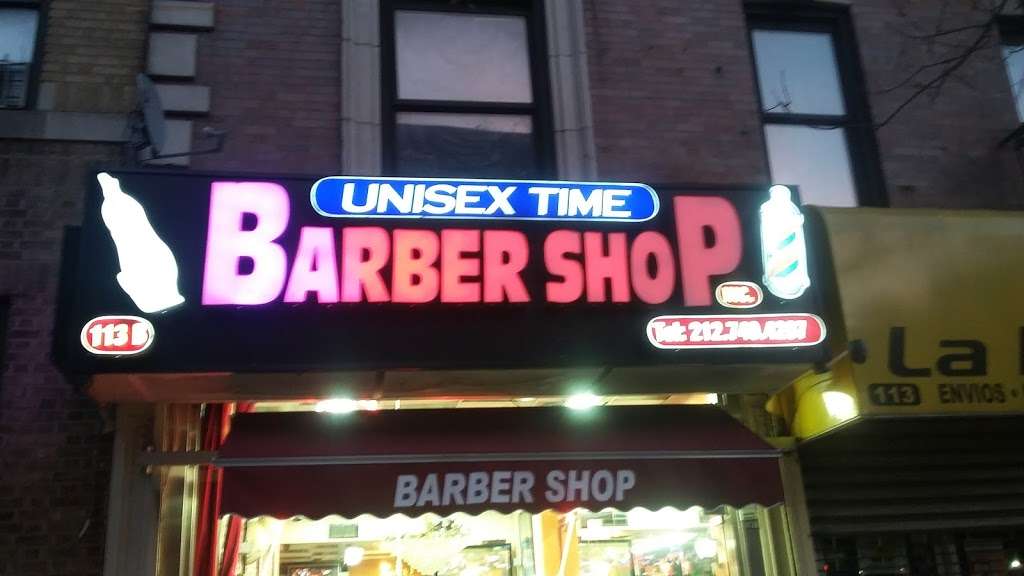 Unisex Time Barbershop Inc | 113 Audubon Ave # B, New York, NY 10032, USA | Phone: (212) 740-4207