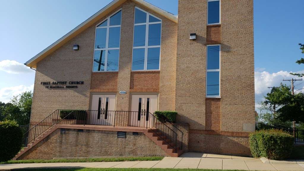 First Baptist Church Of Marshall Heights | 4934 B St SE, Washington, DC 20019, USA | Phone: (202) 584-2230