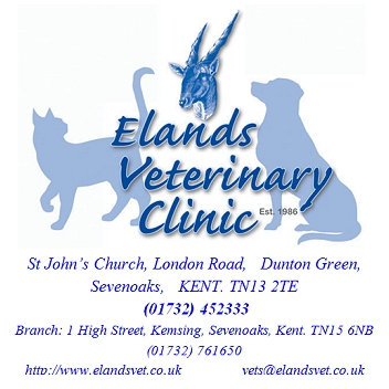 Elands Veterinary Clinic | High St, Kemsing, Sevenoaks TN15 6NB, UK | Phone: 01732 761650