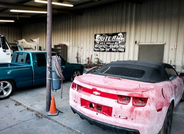 Outlaw Kustomz Paint & Body | 850 East Ovilla Road, Red Oak, TX 75154, USA | Phone: (469) 324-7471