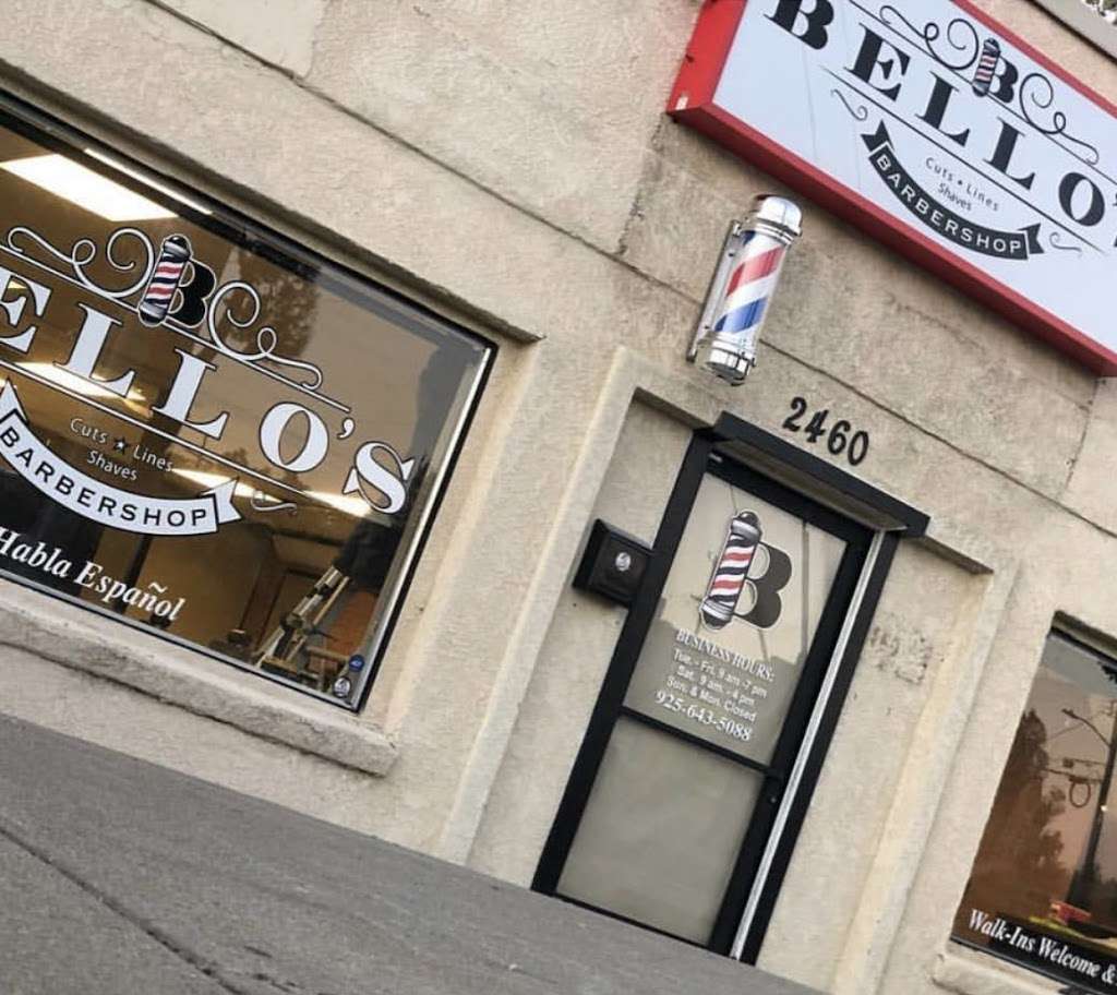 Bellos Barbershop | 2460 Willow Pass Rd, Bay Point, CA 94565, USA | Phone: (925) 643-5088