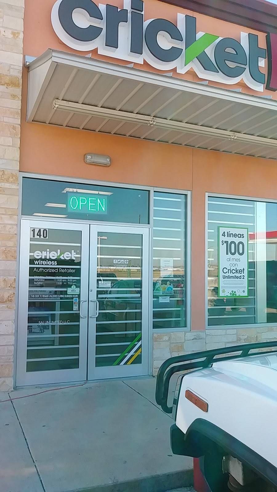 Cricket Wireless Authorized Retailer | 7200 Elroy Rd Ste 140, Del Valle, TX 78617, USA | Phone: (512) 527-3166