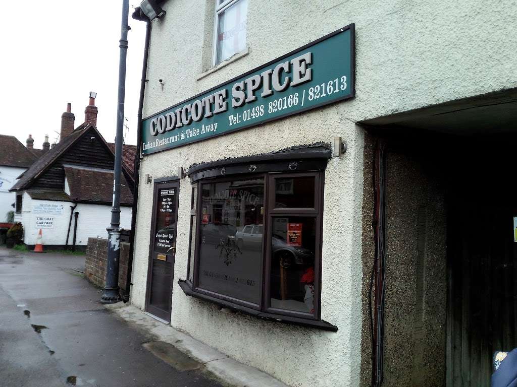 The Codicote Spice | 79 High St, Codicote, Hitchin SG4 8XE, UK | Phone: 01438 820166