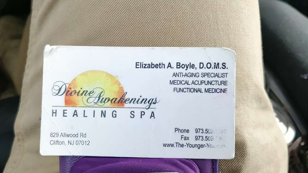 Divine Awakenings Healing Spa | 829 Allwood Rd, Clifton, NJ 07012, USA | Phone: (973) 509-7360