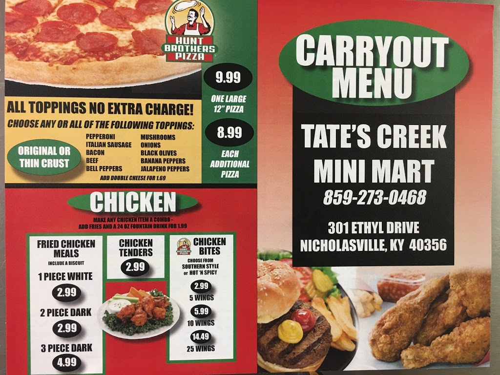 Tates Creek Mini Mart Valero Nicholasville/Lexington. | 301 Ethel Dr, Nicholasville, KY 40356, USA | Phone: (859) 273-0468