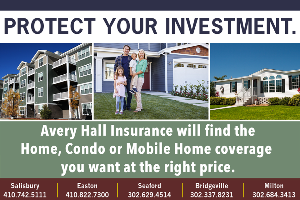 Avery Hall Insurance Group | 103 Broadkill Rd, Milton, DE 19968 | Phone: (302) 684-3413