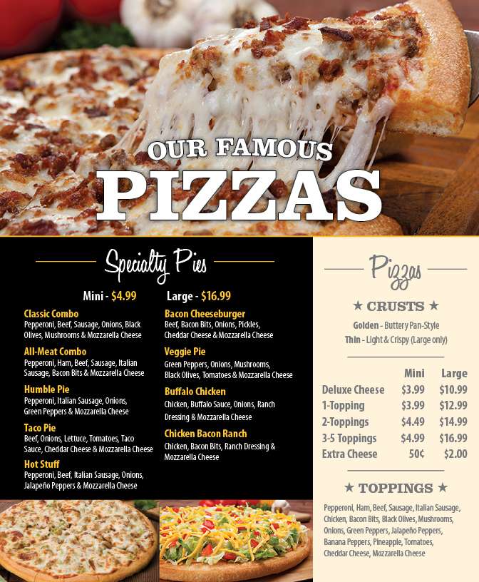 Godfathers Pizza Express | 2935 Mitthoeffer Rd, Indianapolis, IN 46229, USA | Phone: (317) 894-4995