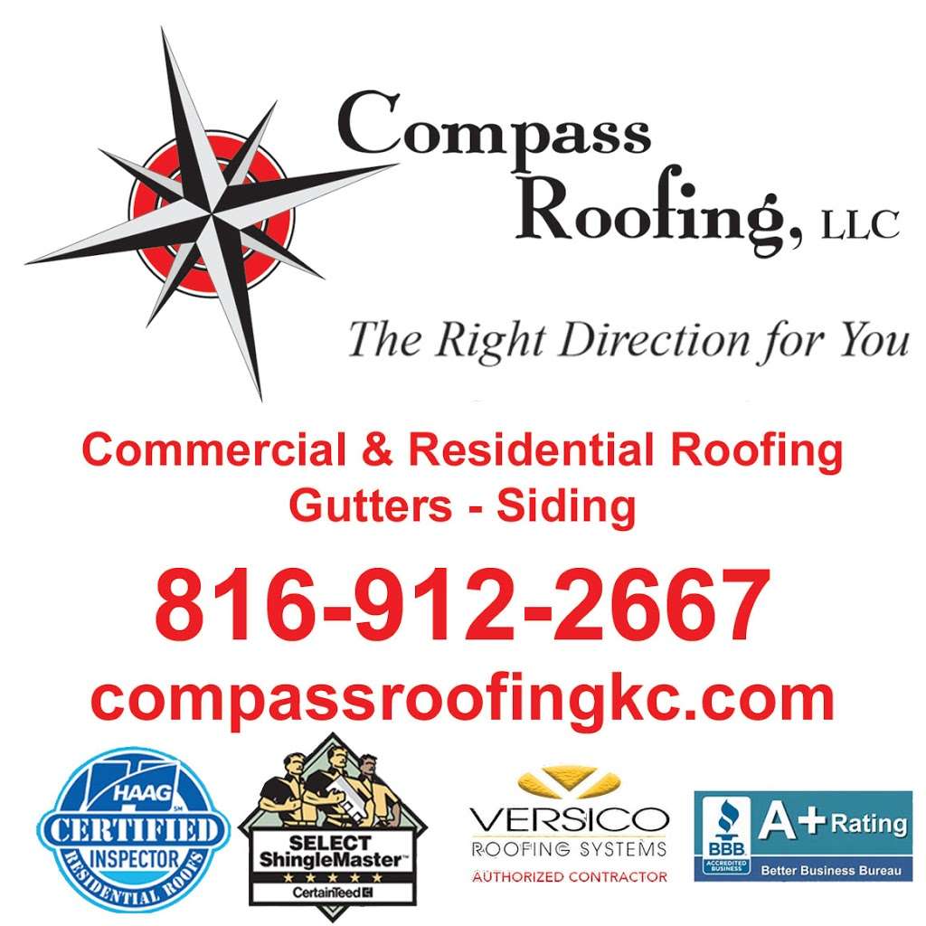 Compass Roofing, LLC | 9300 NW 63 St suite 5, Parkville, MO 64152 | Phone: (816) 912-2667