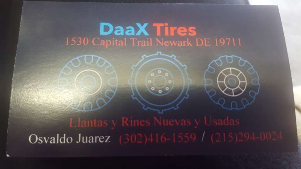 DaaX Tires | 597 Newport Gap Pike, Wilmington, DE 19804, USA | Phone: (302) 416-1559