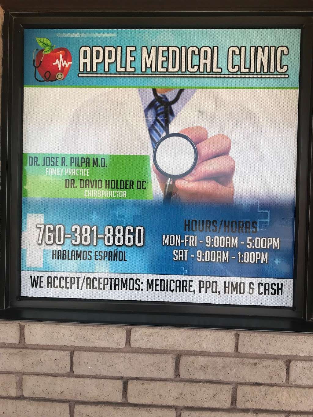 Apple Medical Clinic | 15201 Eleventh St #100, Victorville, CA 92395, USA | Phone: (760) 381-8860