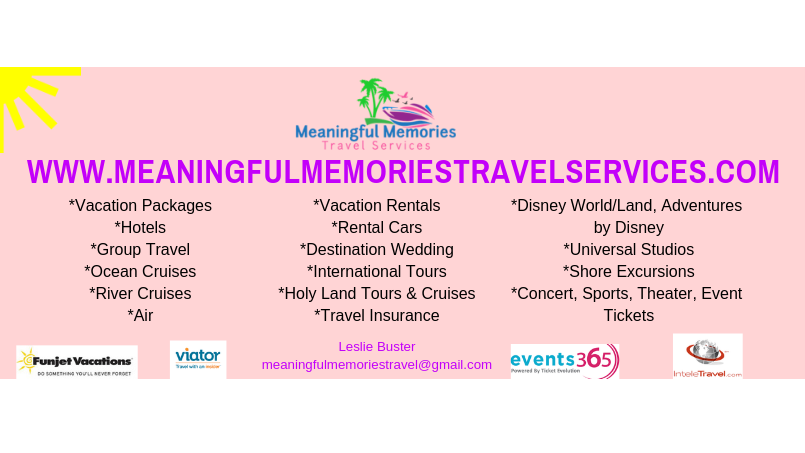 Meaningful Memories Travel Services | 691 KS-7, Bendena, KS 66008, USA | Phone: (913) 426-6793