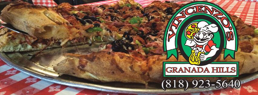 Vincenzos Pizza Granada Hills | 11045 Balboa Blvd, Granada Hills, CA 91344, USA | Phone: (818) 923-5640
