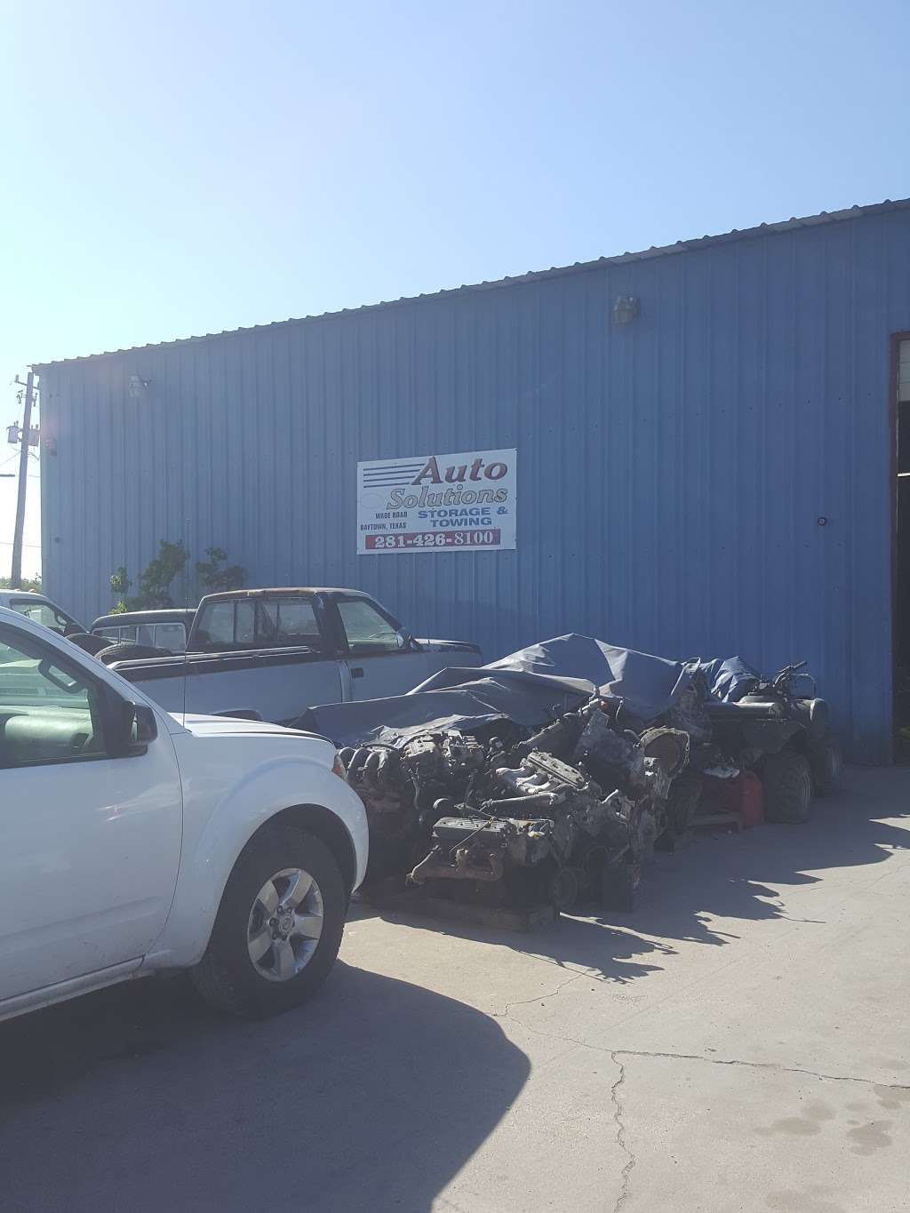 Auto Solutions | 7923 Wade Rd, Baytown, TX 77521, USA | Phone: (281) 426-8100