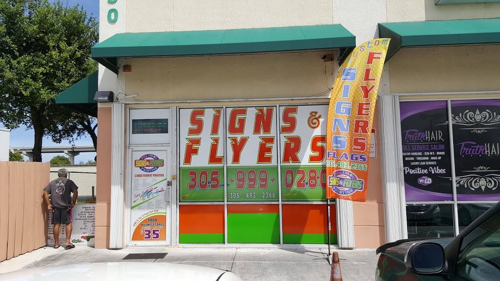 Signs And Flyers Printing | 17090 NW 7th Ave, Miami Gardens, FL 33169, USA | Phone: (305) 999-0280