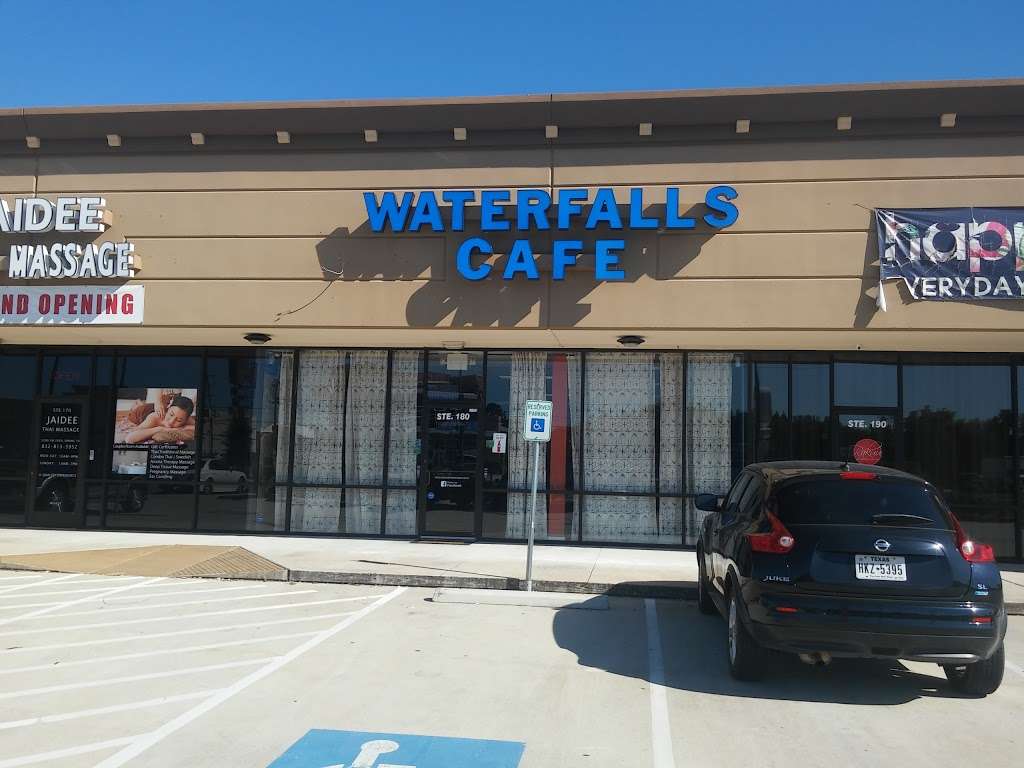 Waterfalls Cafe | 5200 Farm to Market 2920 #180, Spring, TX 77388, USA | Phone: (346) 224-8555