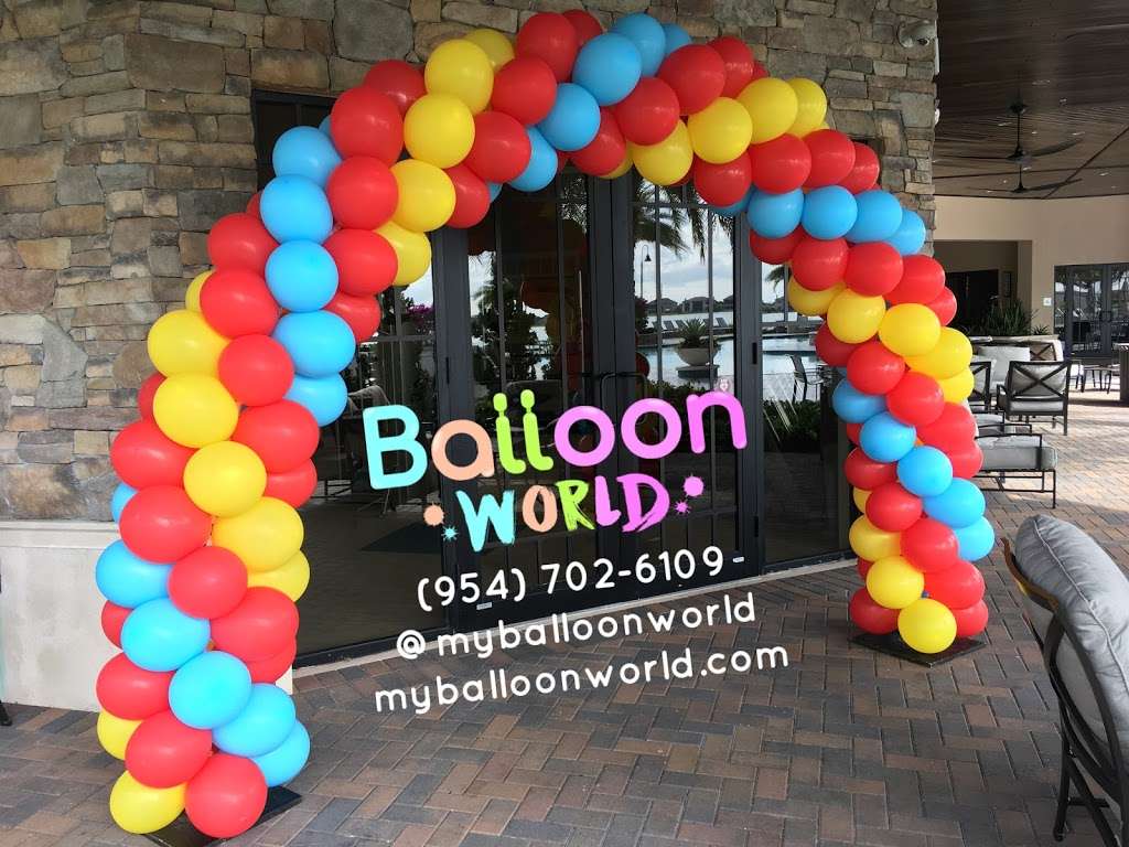 Balloon World & Face Painting | 405 SW 148th Ave Unit #101, Davie, FL 33325, USA | Phone: (954) 702-6109