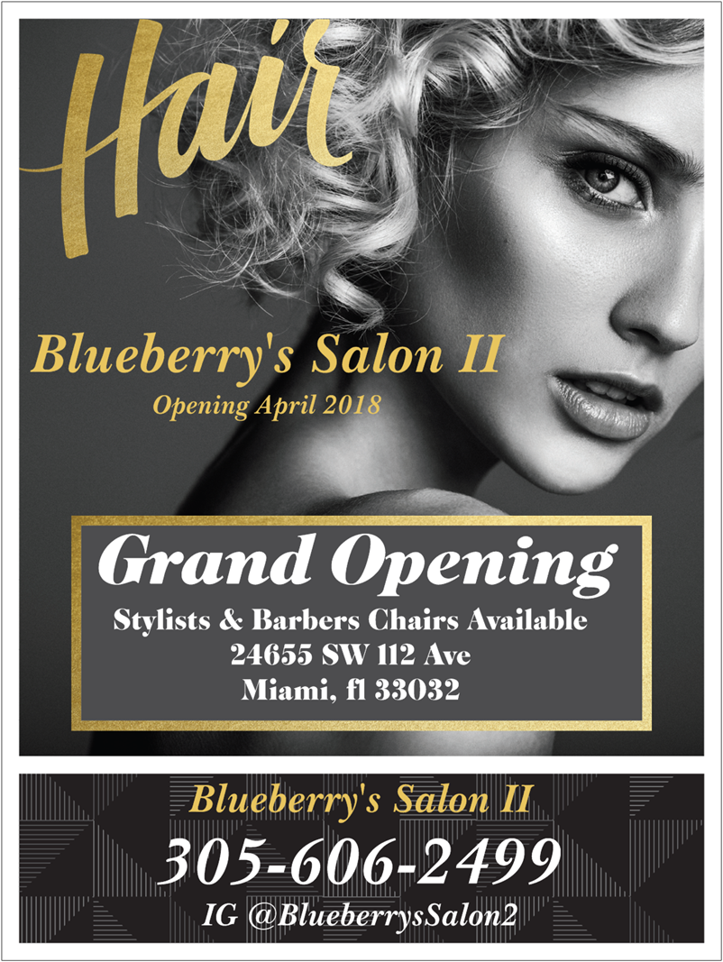 Blueberrys Salon 2 | 24655 SW 112th Ave #3, Princeton, FL 33032, USA | Phone: (786) 610-0290
