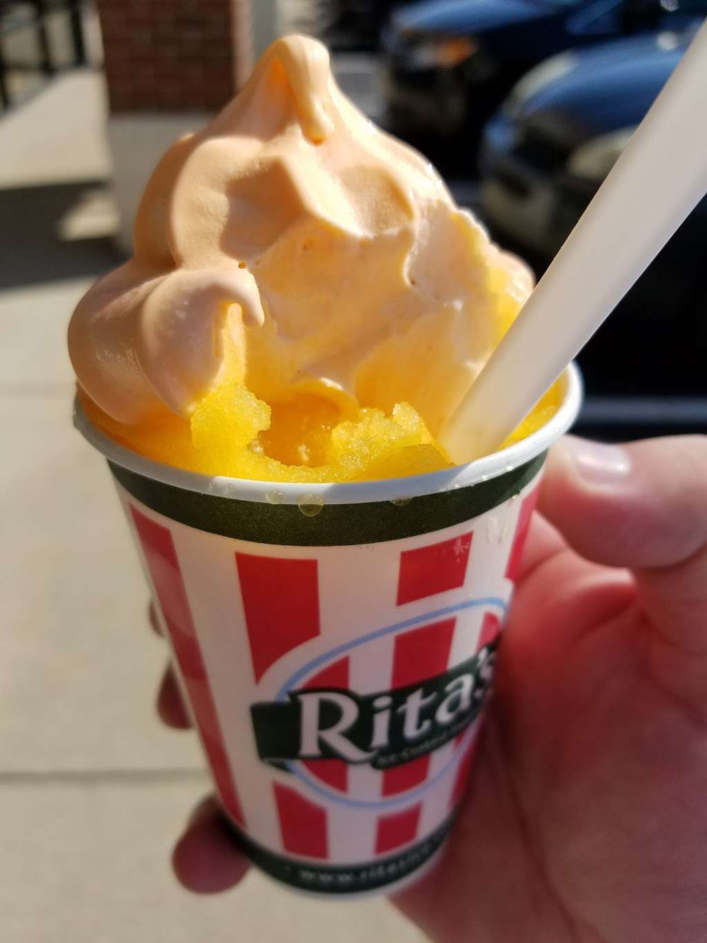 Ritas Italian Ice & Frozen Custard | 8910 E 96th St, Fishers, IN 46037, USA | Phone: (317) 598-5111