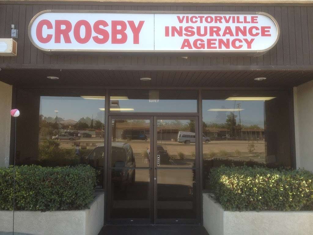 Crosby Victorville Insurance | 18355 CA-18, Apple Valley, CA 92307, USA | Phone: (760) 242-3200