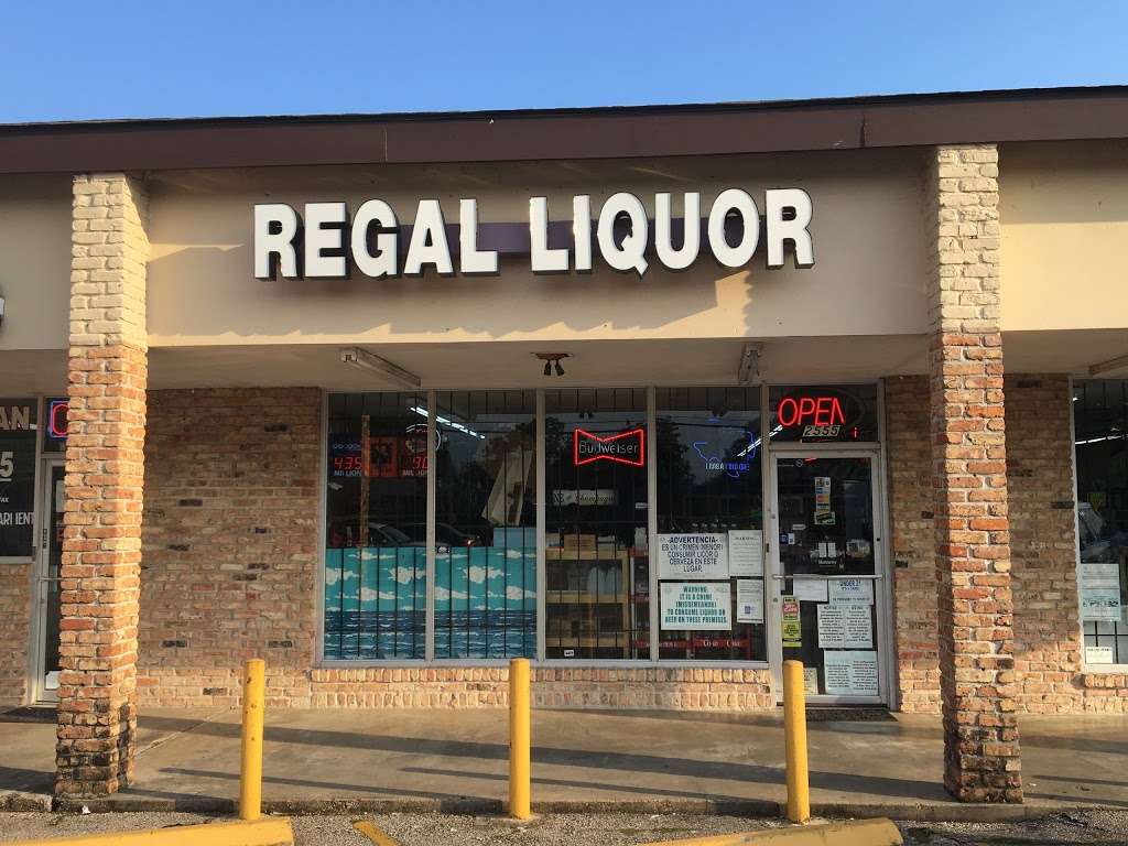Regal Liquor Store | 2555 Cartwright Rd, Missouri City, TX 77459, USA | Phone: (281) 261-5347