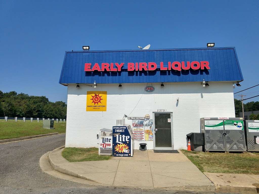 Early Bird Liquor Store | 23791 Mervell Dean Rd, Hollywood, MD 20636, USA | Phone: (301) 373-2828