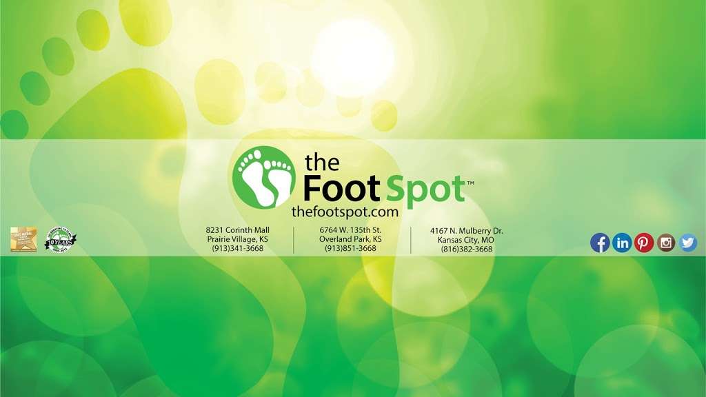 The Foot Spot | 6764 W 135th St, Overland Park, KS 66223, USA | Phone: (913) 851-3668