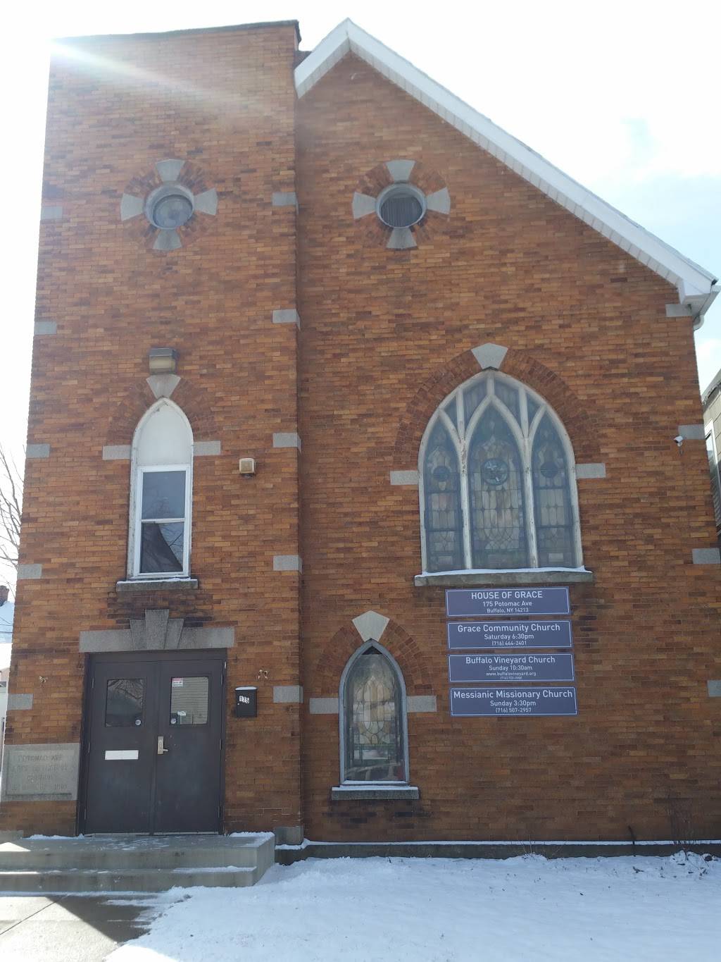 Grace Community Church | 175 Potomac Ave, Buffalo, NY 14213 | Phone: (716) 881-9888