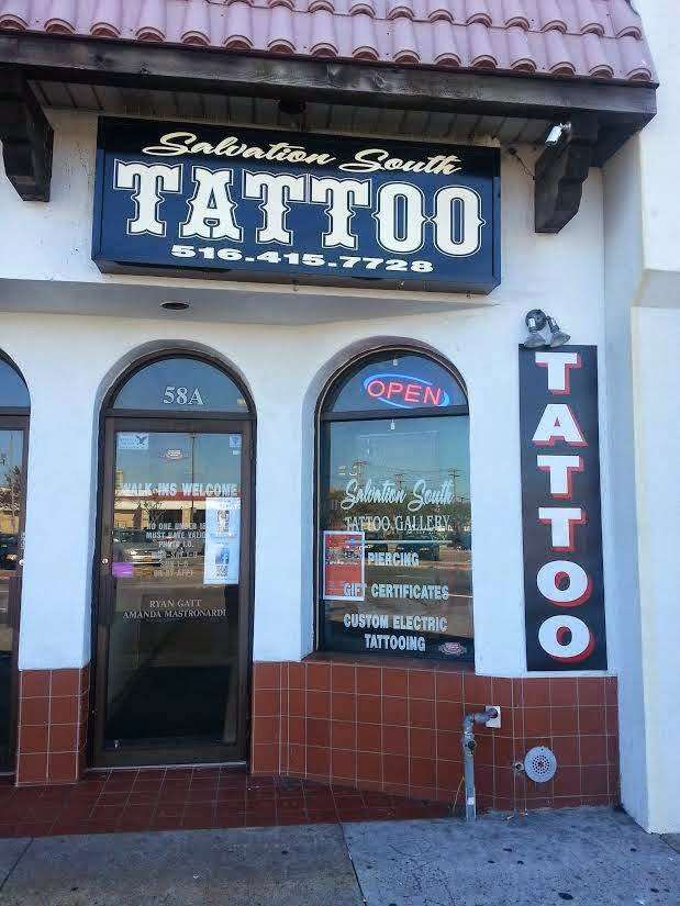 Salvation South Tattoo | 58 E Park Ave, Long Beach, NY 11561, USA | Phone: (516) 415-7728