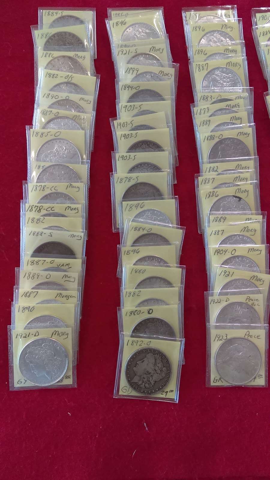 Surfside Coins | 5604 S Ridgewood Ave, Port Orange, FL 32127, USA | Phone: (386) 299-4122