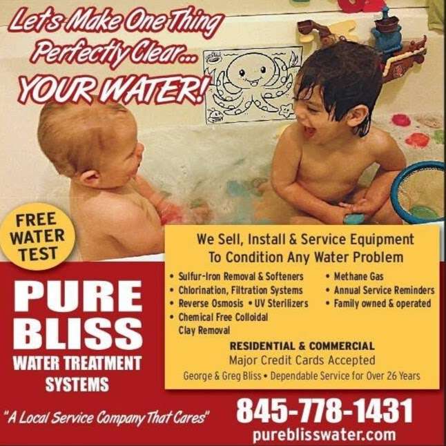 Pure Bliss Water Treatment Systems, Inc | 213 Beamer Rd, Walden, NY 12586 | Phone: (845) 778-1431