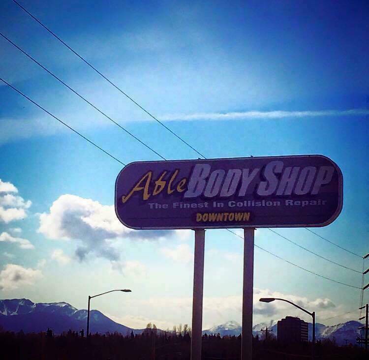 Able Body Shop Downtown | 1550 Gambell St, Anchorage, AK 99501, USA | Phone: (907) 272-9579