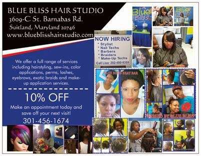 Blue Bliss Hair Studio | 3609 St Barnabas Rd, Suitland, MD 20746, USA | Phone: (240) 343-5112