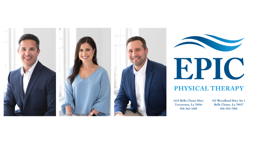 Epic Physical Therapy | 102 Woodland Hwy Ste 1, Belle Chasse, LA 70037 | Phone: (504) 392-7000