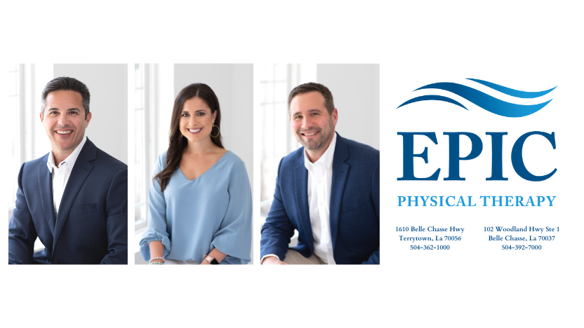 Epic Physical Therapy | 102 Woodland Hwy Ste 1, Belle Chasse, LA 70037, USA | Phone: (504) 392-7000