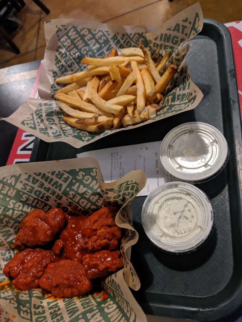 Wingstop | 9234 N 1604 W, San Antonio, TX 78250, USA | Phone: (210) 684-7000