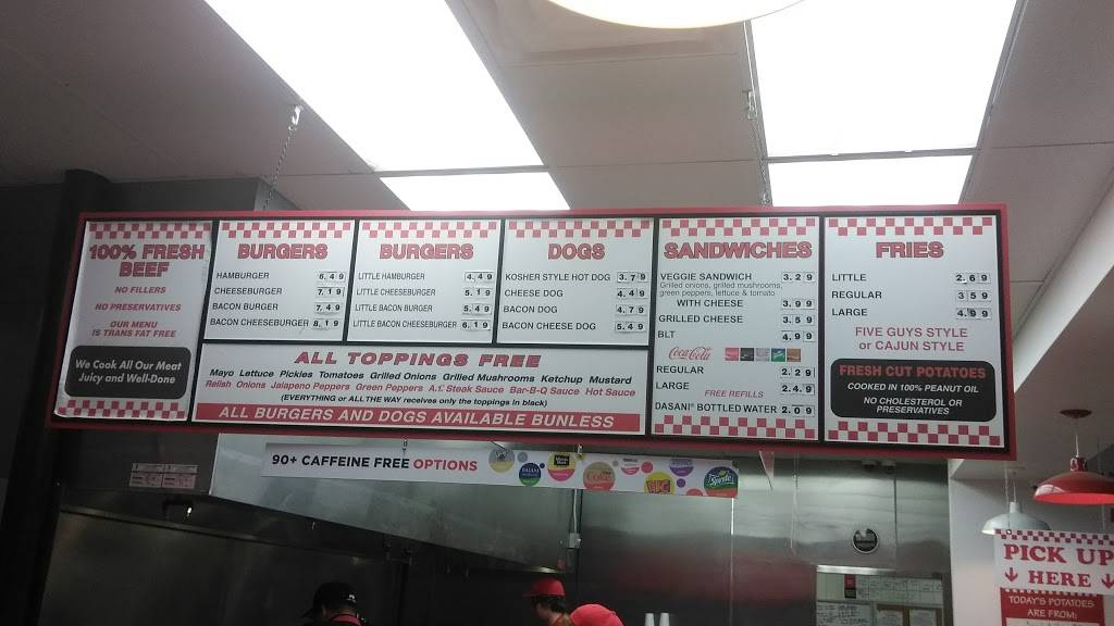 Five Guys | 4410 19th St Suite 100, Lubbock, TX 79407 | Phone: (806) 368-3490