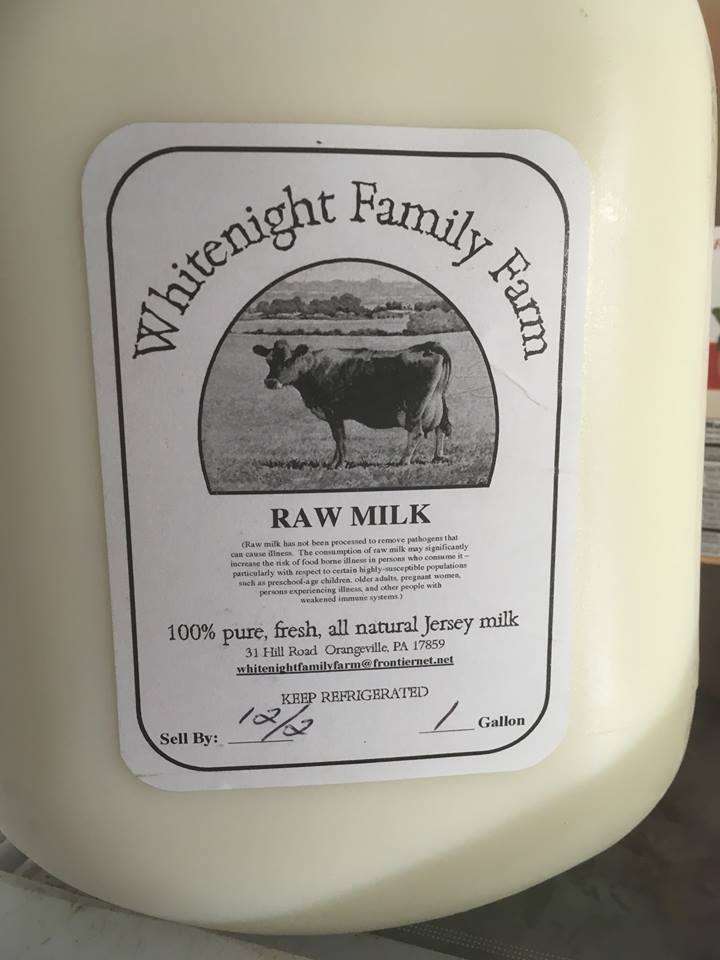 Whiteknight Dairy Farm | 31 Hill Rd, Orangeville, PA 17859, USA | Phone: (570) 864-2333