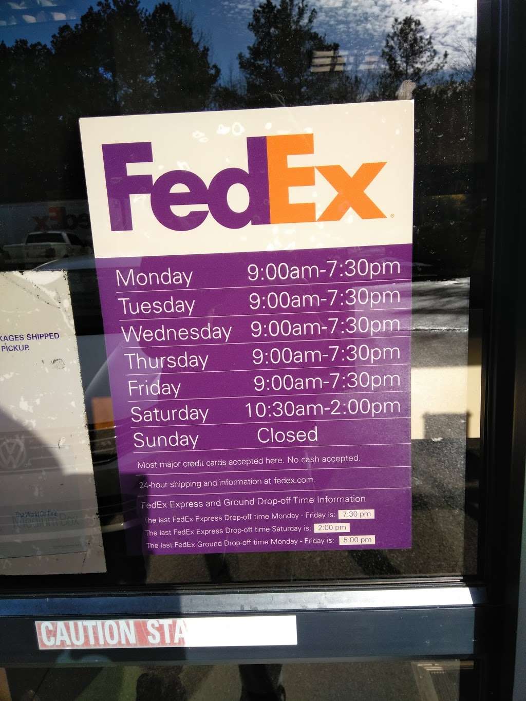 FedEx Ship Center | 5255 Falcon Dr, Salisbury, MD 21804, USA | Phone: (800) 463-3339