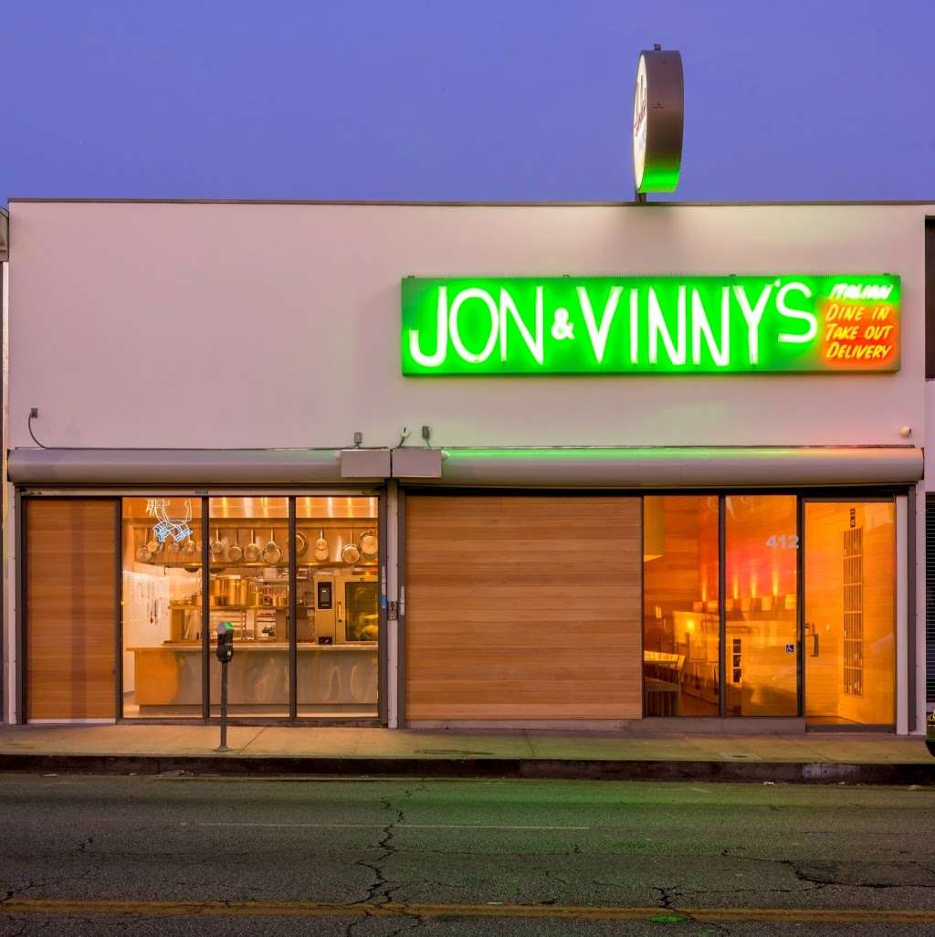 Jon & Vinnys | 412 N Fairfax Ave, Los Angeles, CA 90036, USA | Phone: (323) 334-3369