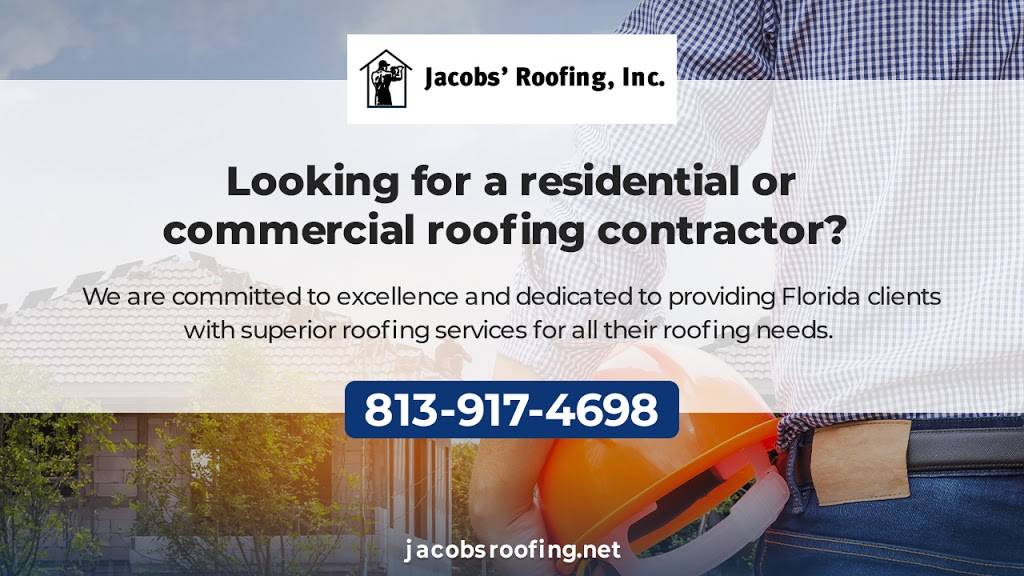 Jacobs Roofing, Inc. | 2216 John Moore Rd, Brandon, FL 33511, USA | Phone: (813) 917-4698