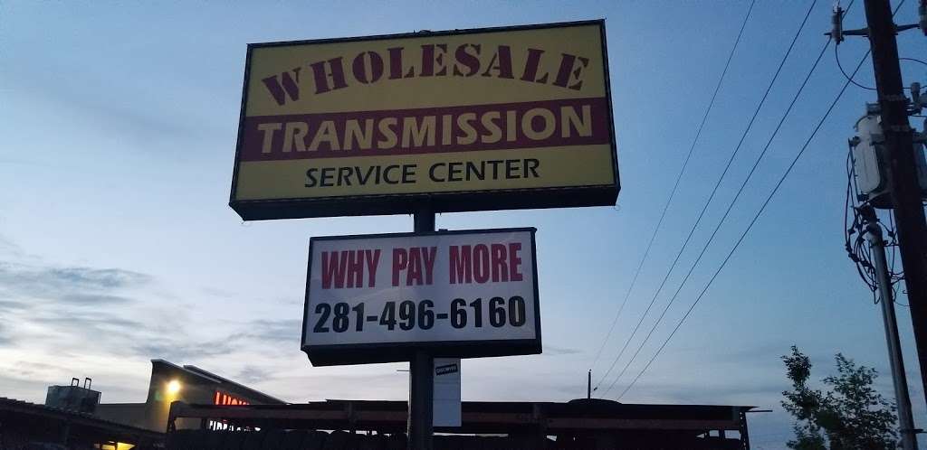 Wholesale Transmission | 1630 S Texas 6, Houston, TX 77077 | Phone: (281) 496-6160