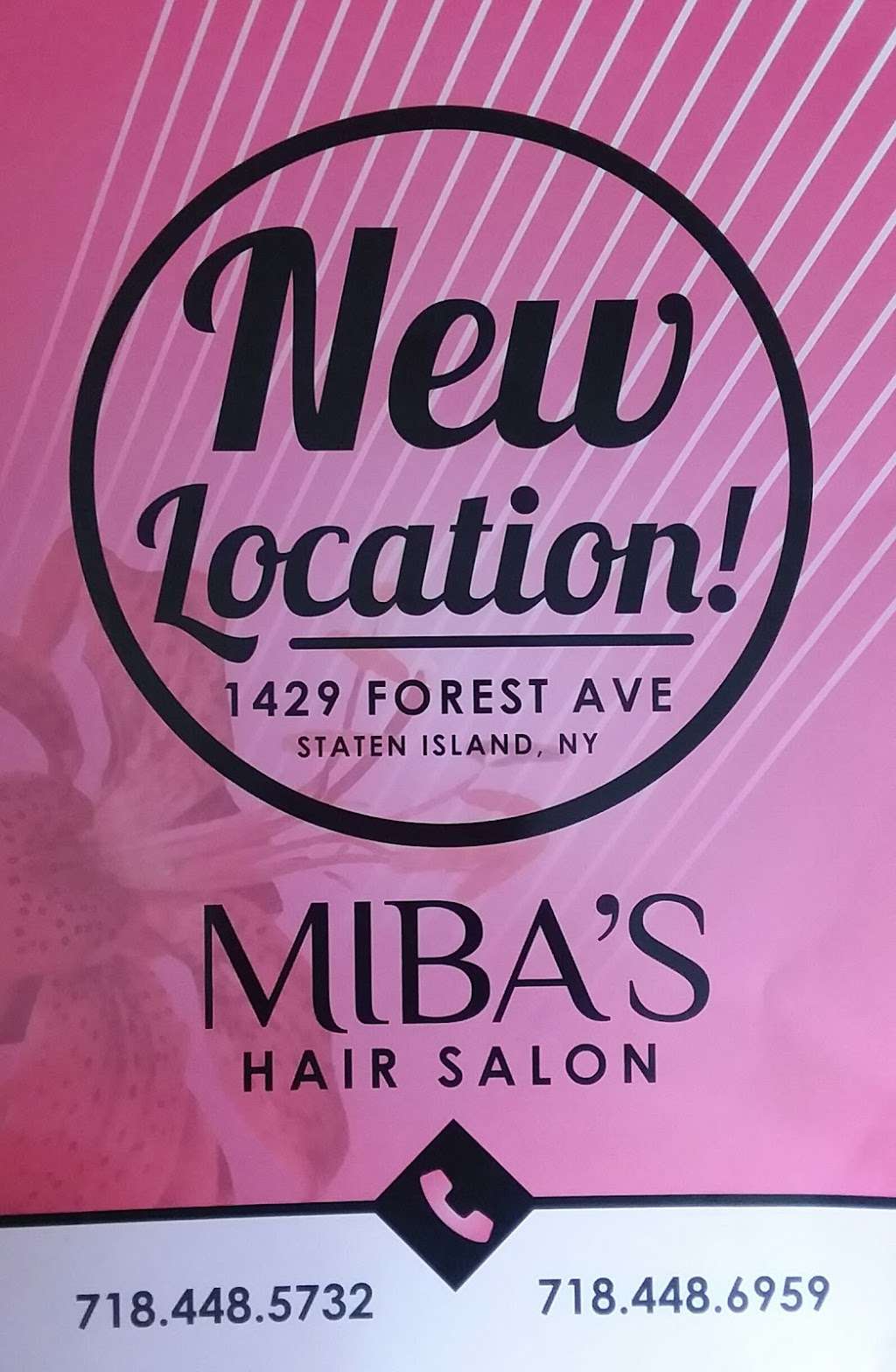 Mibas Hair Salon | 1429 Forest Ave, Staten Island, NY 10302, USA | Phone: (718) 448-5732