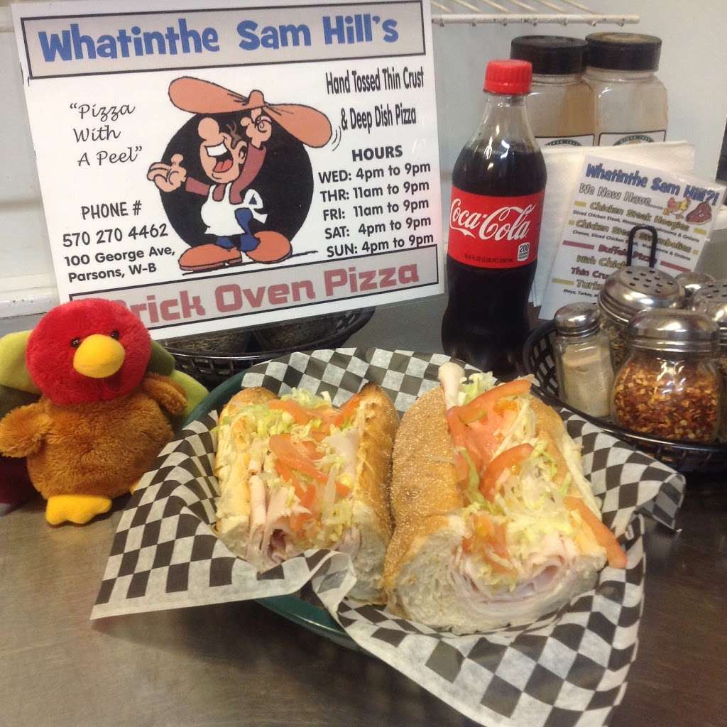 Whatinthe Sam Hills Brick Oven Pizza | 100 George Ave, Wilkes-Barre, PA 18705 | Phone: (570) 270-4462