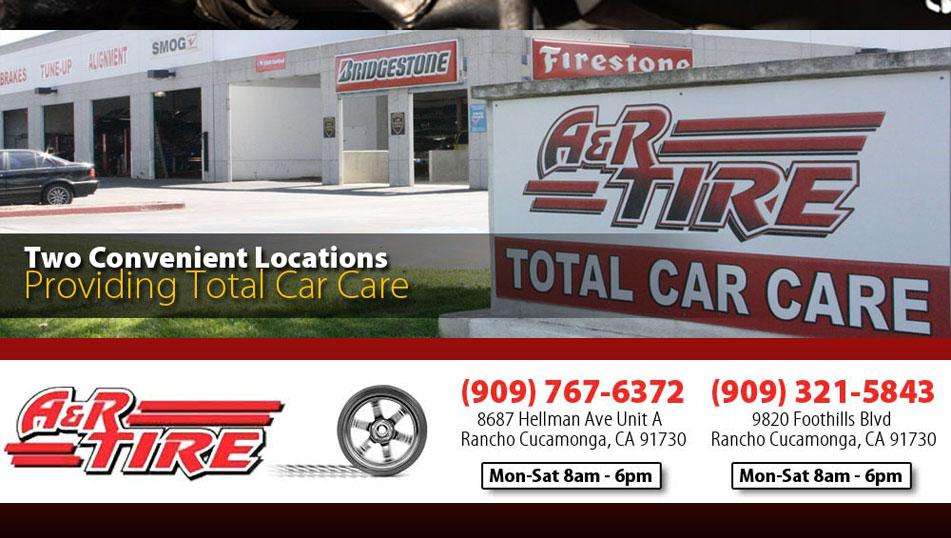 A & R Tire and Automotive Repair | 8687 Hellman Ave, Rancho Cucamonga, CA 91730 | Phone: (909) 989-3300