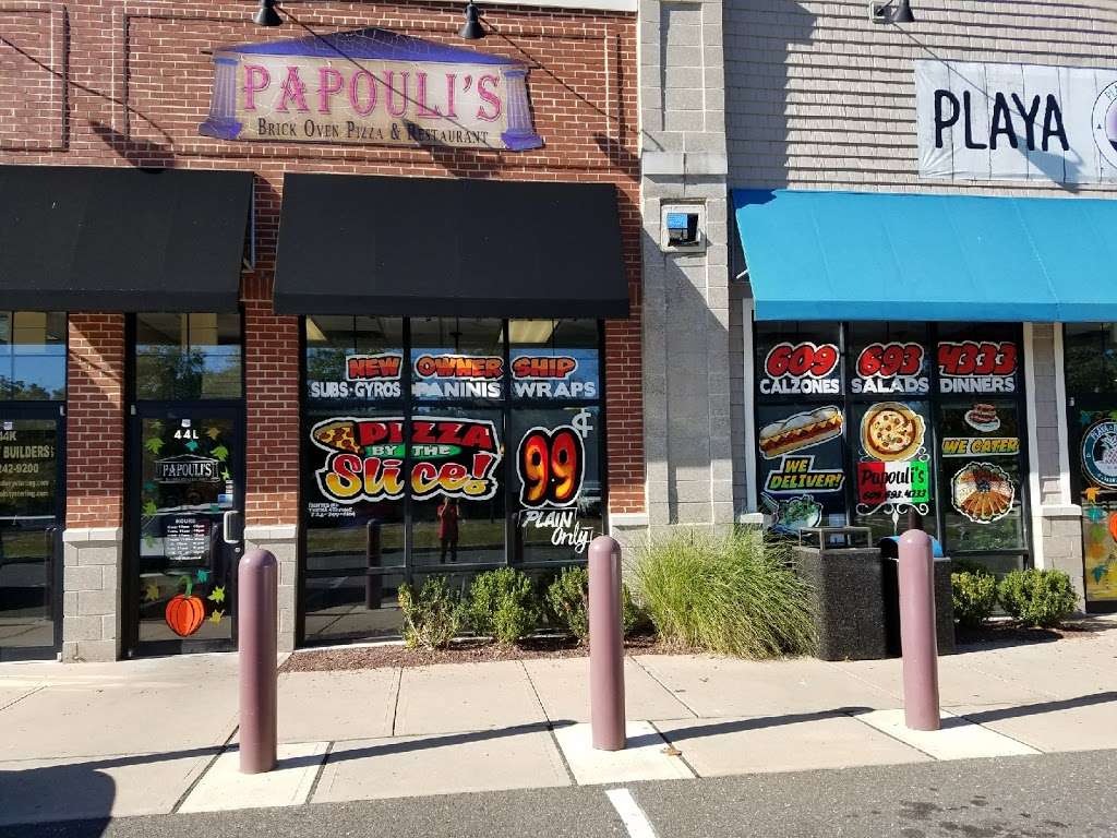 Papoulis Brick Oven Pizza | 44 Manchester Avenue # L, Forked River, NJ 08731 | Phone: (609) 693-4333