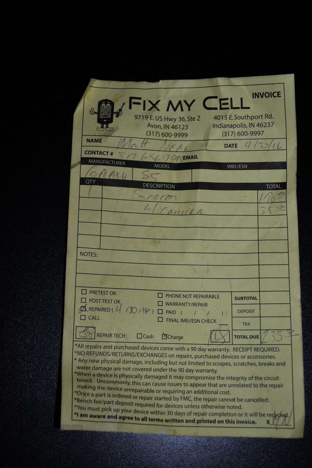 Fix My Cell - Avon | 9719 E US Hwy 36 Z, Avon, IN 46123 | Phone: (317) 600-9999