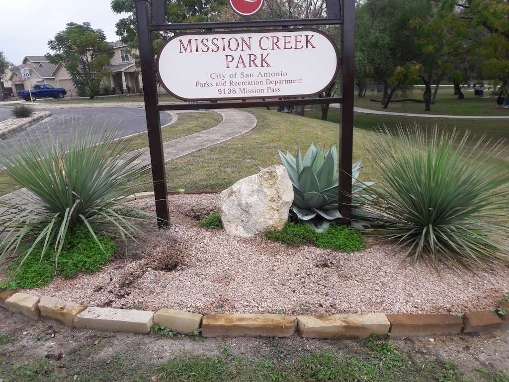 Mission Creek Park | 9138 Mission Pass, San Antonio, TX 78223, USA | Phone: (210) 207-7275